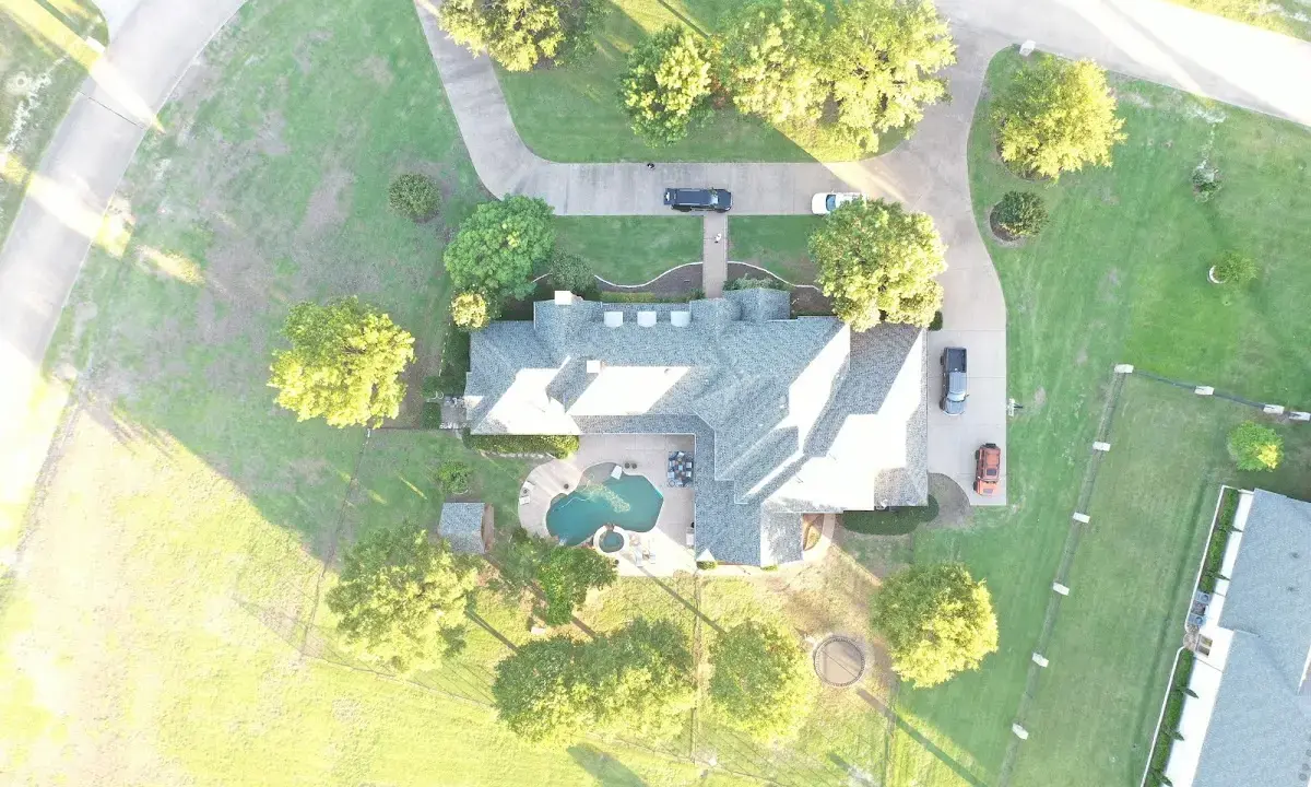 New shingle roof installation on a home in Festus